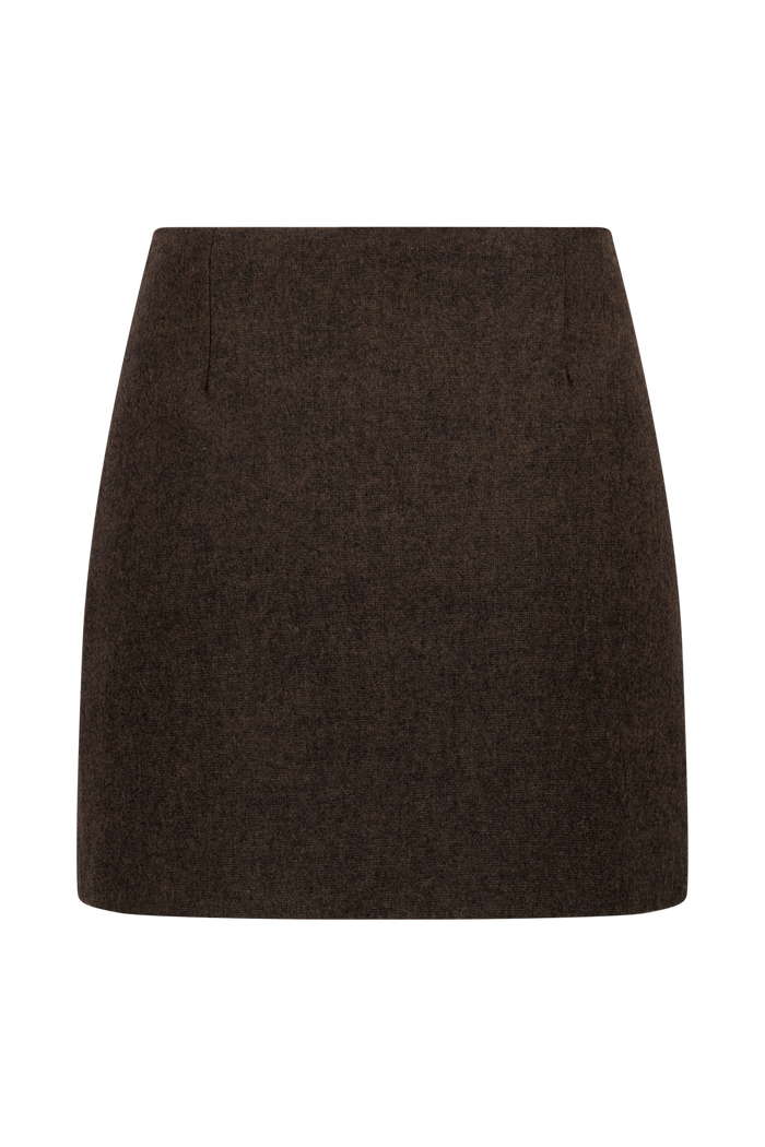 Urban Pioneers Female Sandra Mini Skirt SKIRT DARK BROWN