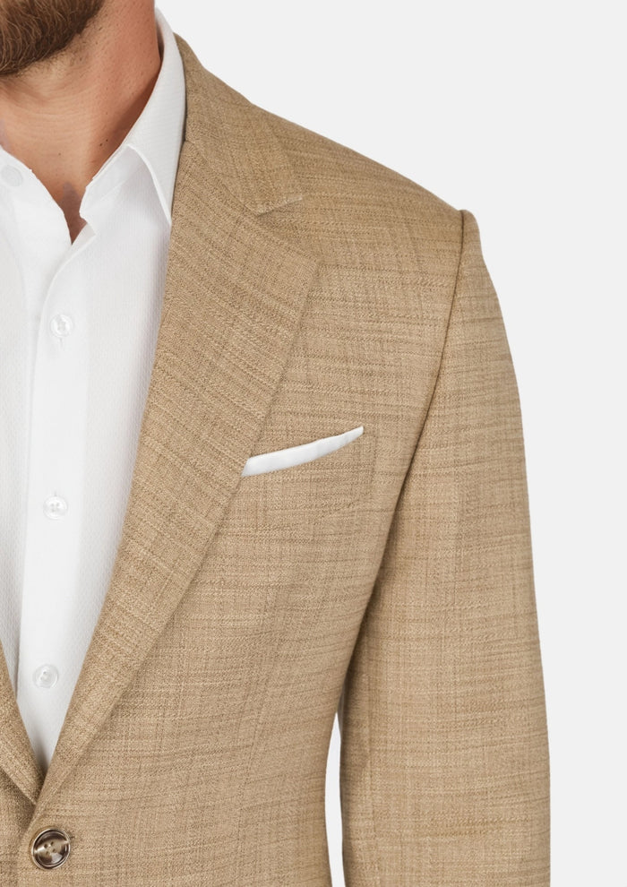 Sandstone Bamboo Astor Jacket - SARTORO