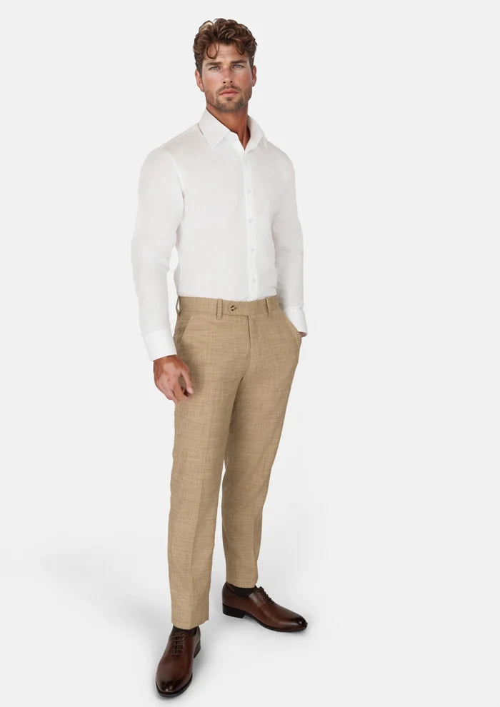 Sandstone Bamboo Pants - SARTORO