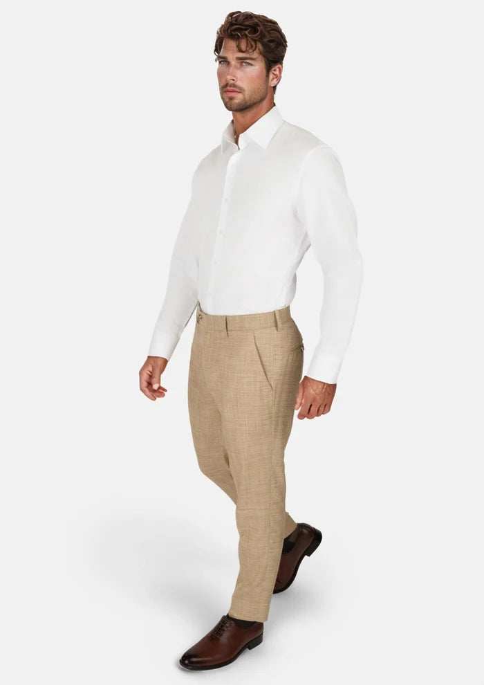 Sandstone Bamboo Pants - SARTORO