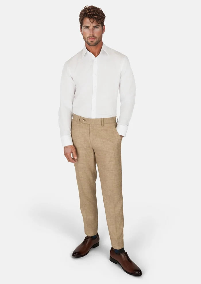Sandstone Bamboo Pants - SARTORO