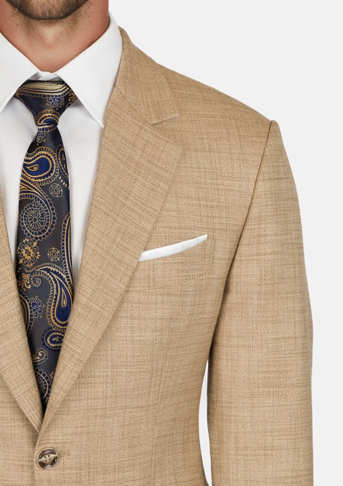 Sandstone Bamboo Astor Suit - SARTORO