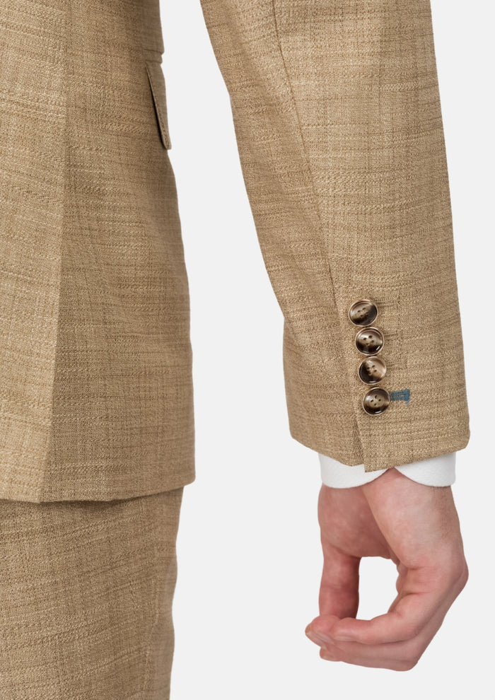 Sandstone Bamboo Astor Suit - SARTORO