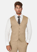 Sandstone Bamboo Vest - SARTORO
