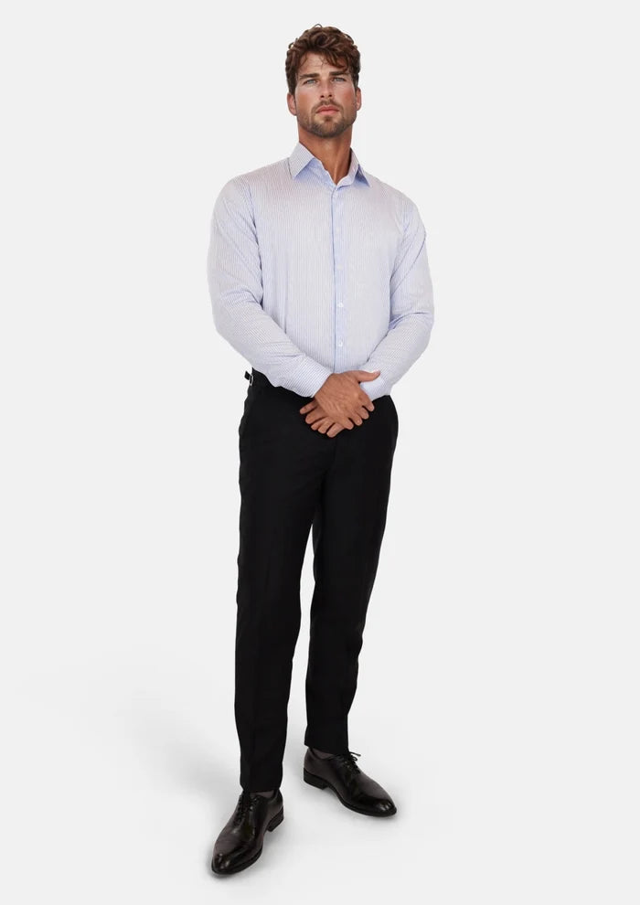 Light Blue Stripe Shirt - SARTORO