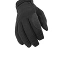 Sealskinz Harling all weather waterproof gloves in black curved finger construction detail