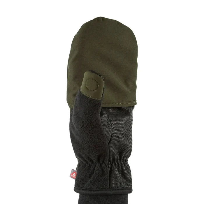 Palm detail of Sealskinz Walpole windproof convertible mitt