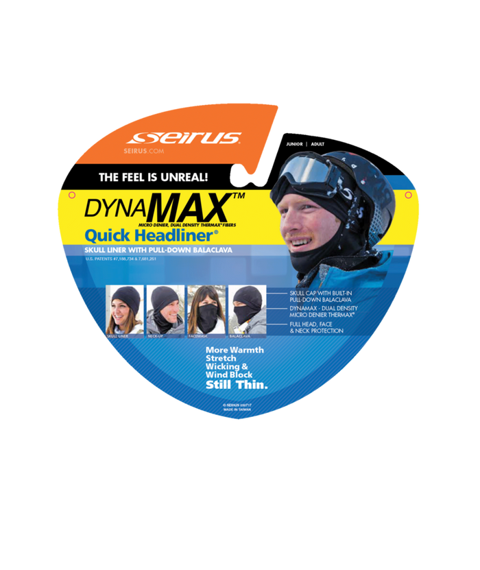SEIRUS UNISEX DYNAMAX™ QUICK HEADLINER® BALACLAVA