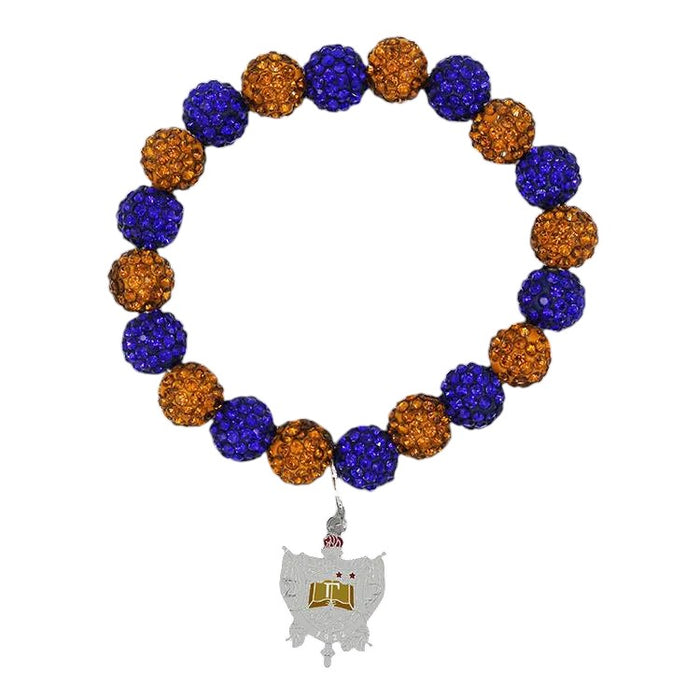 SGRho Bead Bracelet with Crest