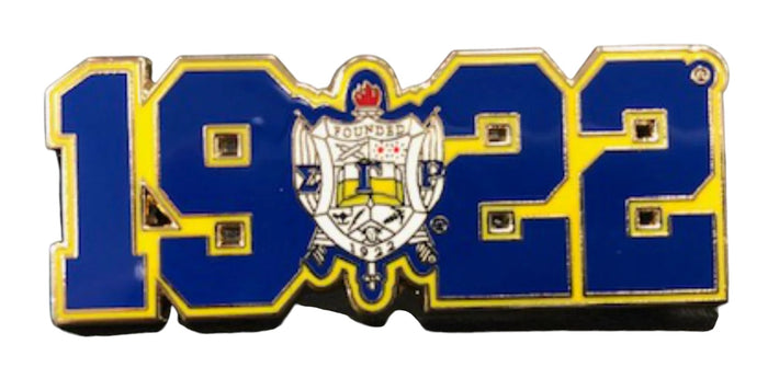 SGRho Crest Year Pin