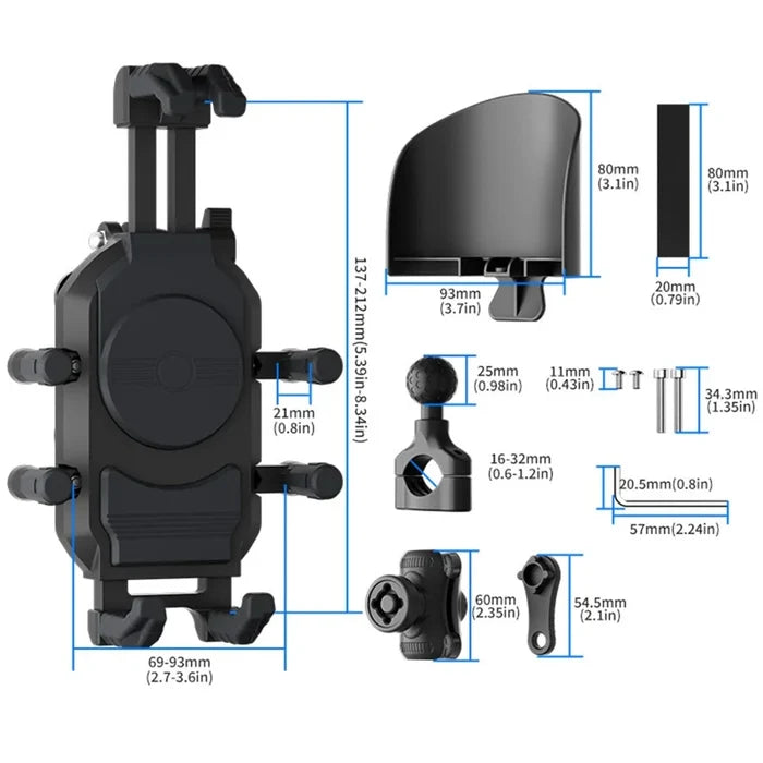 Shaded E-Z Grip Phone Holder
