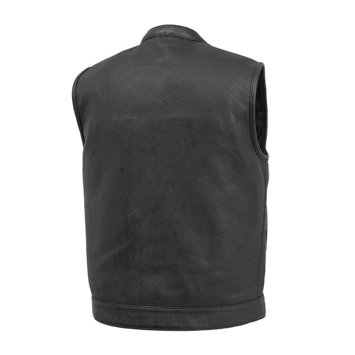 Sharp Shooter Perforated Leather Vest