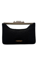 BCBG Max Azria Shell Transparent Frame Clutch