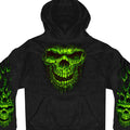 Shredder Skull Sweatshirt: Description
This official black sweatshirt is screen printed with a shredder skull across the neck