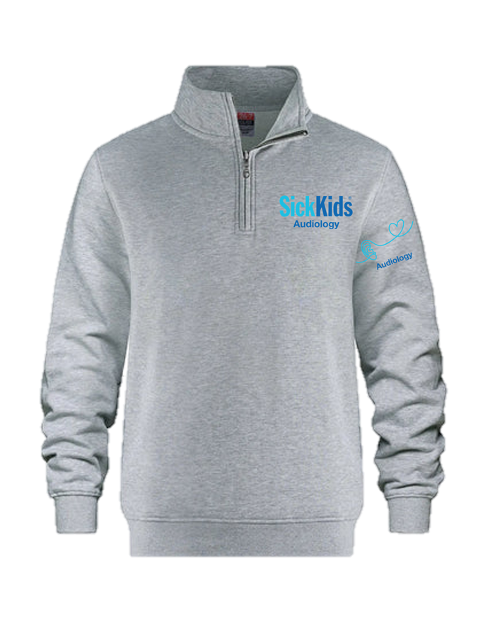 SickKids (Audiology) 1/4 Zip Pullover