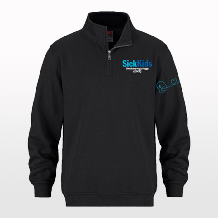 SickKids (Otolaryngology) 1/4 Zip Pullover