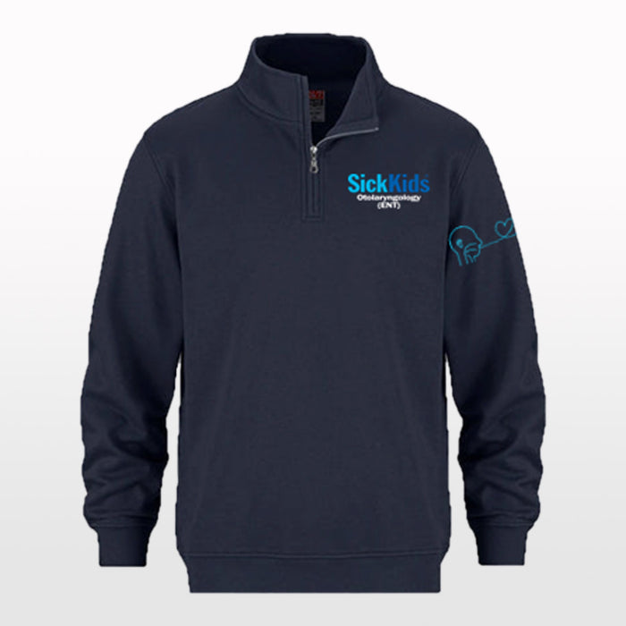 SickKids (Otolaryngology) 1/4 Zip Pullover