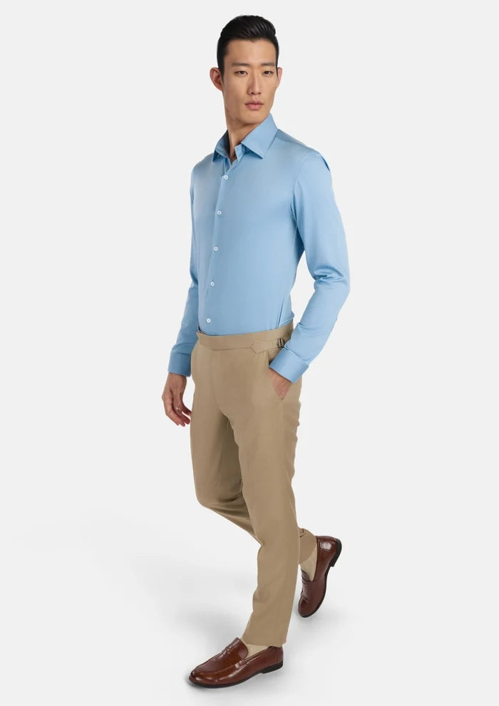 Teal Ultrasoft Bamboo Shirt - SARTORO