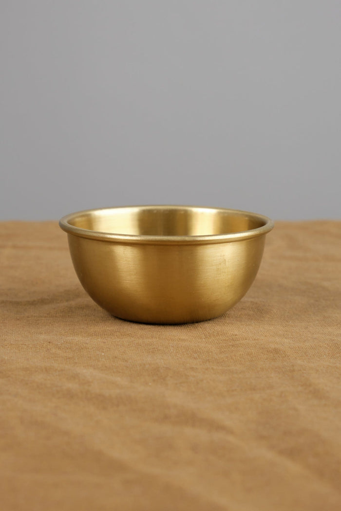 Fog Linen Work Home Kitchen Serving Small Brass Bowl Brass / 3.5" Dia X 1.5" H