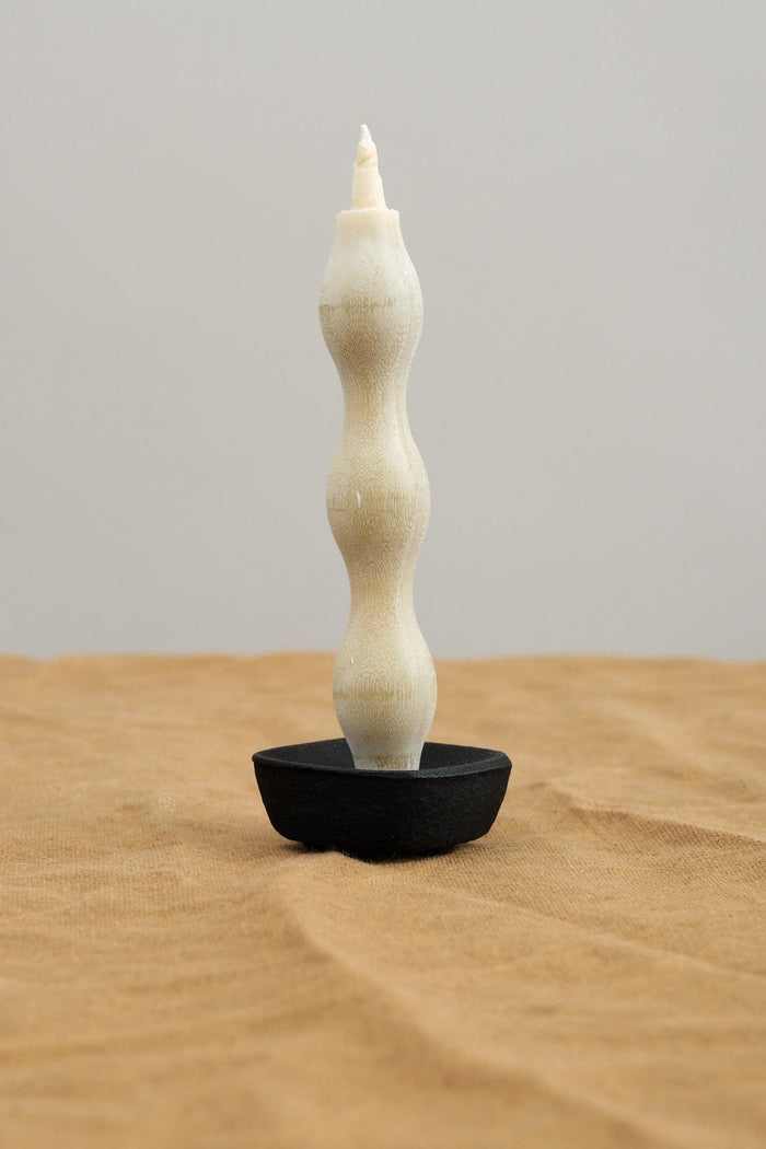 Takazawa Candle Home Candle Holders Small Koma Candle Stand Cast Iron / 1.25" W x 1.25" D x 1.1" H