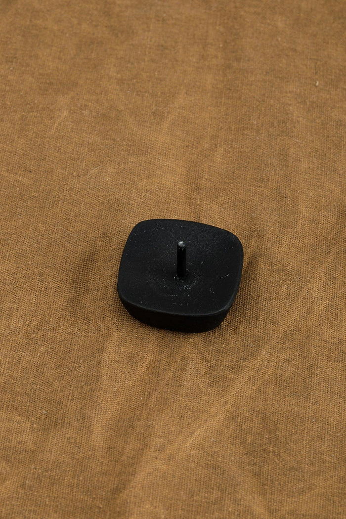 Takazawa Candle Home Candle Holders Small Koma Candle Stand Cast Iron / 1.25" W x 1.25" D x 1.1" H