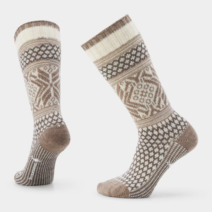 SMARTWOOL WOMENS EVERYDAY COZY POPCORN POLKA DOT CREW SOCKS