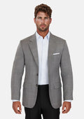 Smoke Grey Checked Astor Jacket - SARTORO