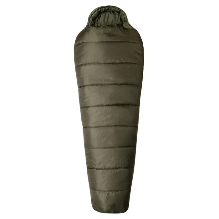 View from above of a Snugpak Sleeper Expedition Sleeping Bag in olive colour