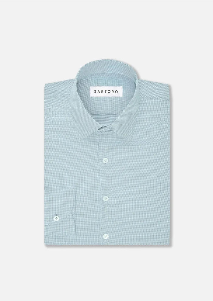 Celadon Green Shirt - SARTORO