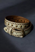 Free People Sola Stud Belt Matcha Detail