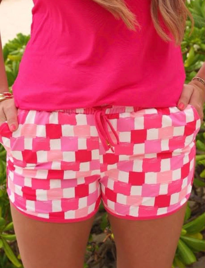 Sorbet Checkered Everyday Shorts