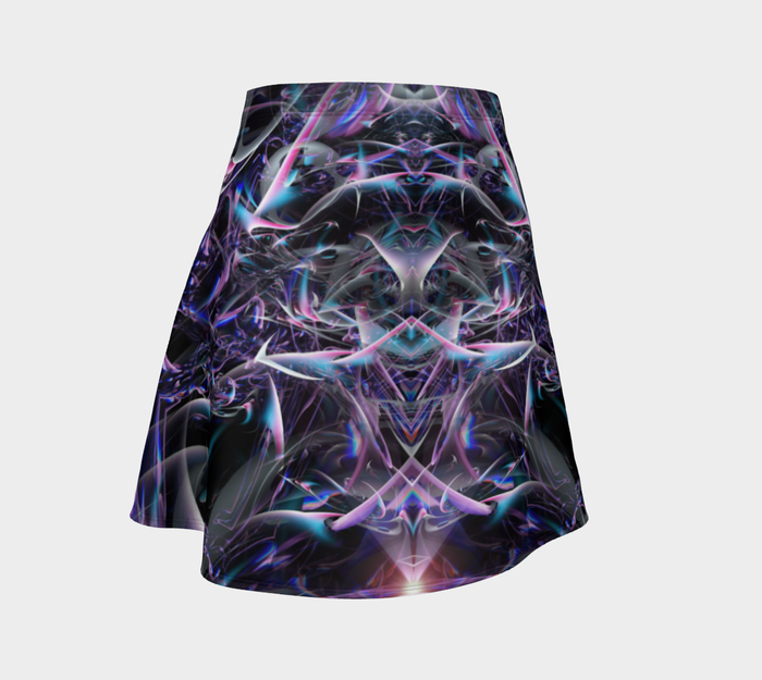 Starlight High Waist Flare Skirt