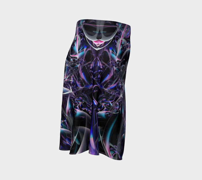 Starlight High Waist Flare Skirt
