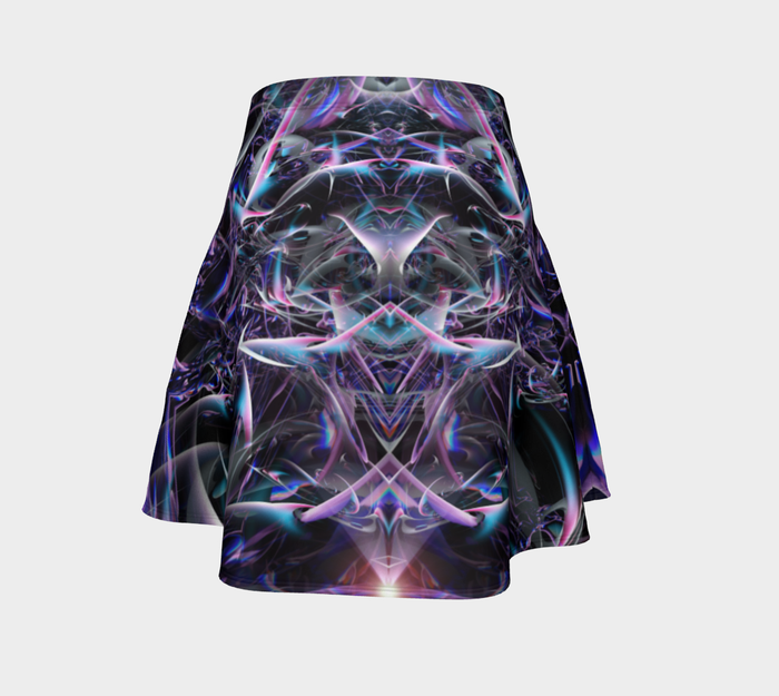Starlight High Waist Flare Skirt