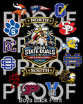 State Duals Black T-shirt