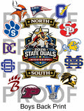 State Duals White Hoodie