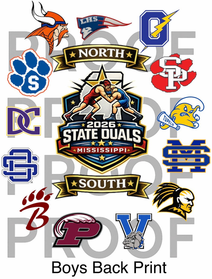 State Duals White Sweatshirt