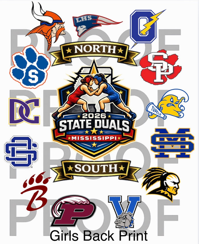 State Duals White Sweatshirt