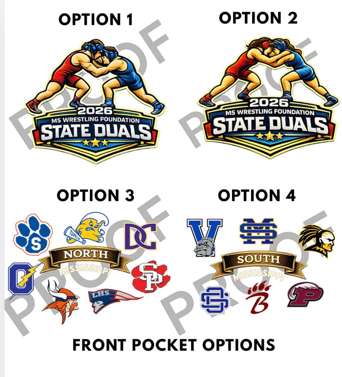 State Duals White Sweatshirt