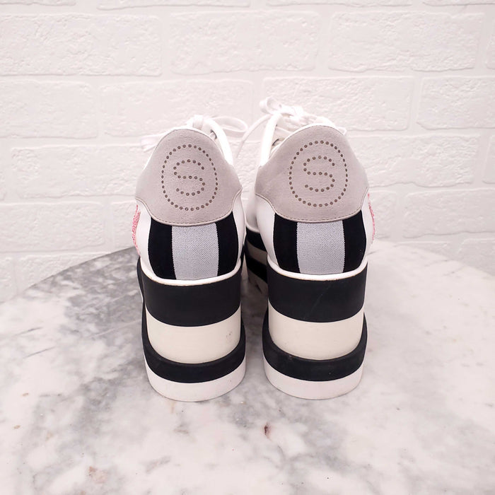STELLA MCCARTNEY STAR EMBELLISHED SNEAKERS - SIZE 39