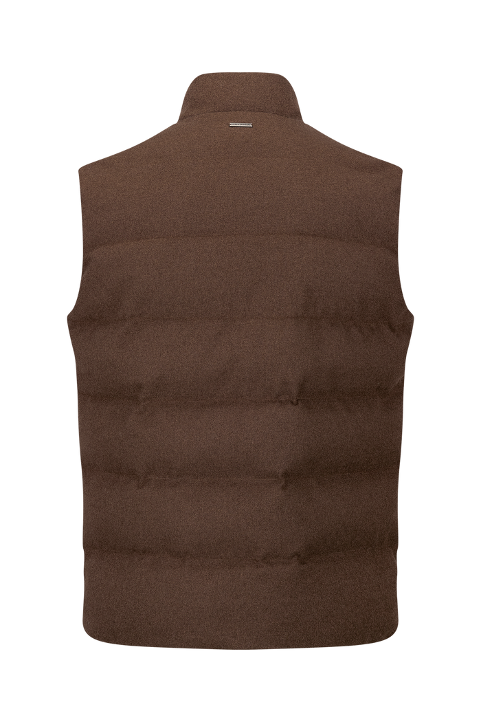Urban Pioneers Male Sterling Padded Vest VEST MID BROWN