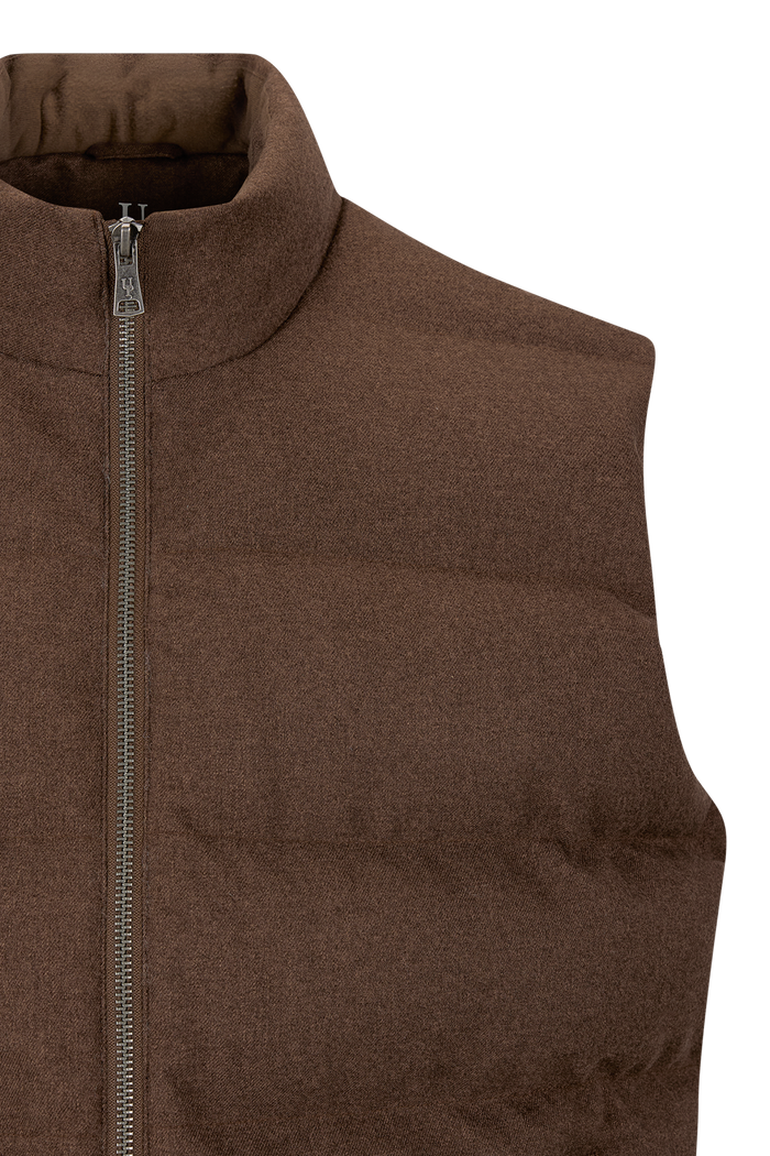 Urban Pioneers Male Sterling Padded Vest VEST MID BROWN