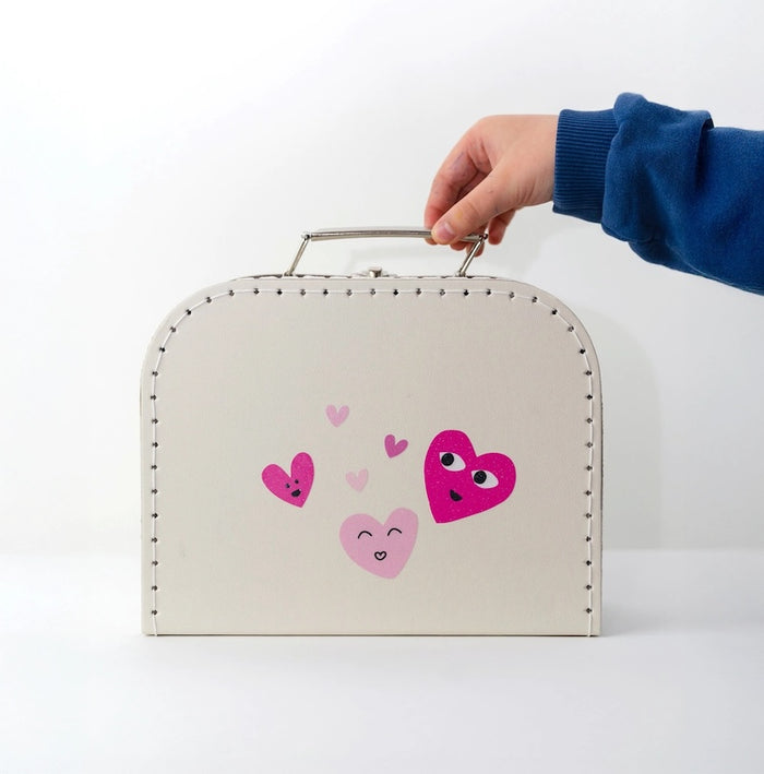 Sticker Stick Me Baby – Heart Times Cœur Grenadine Pailleté