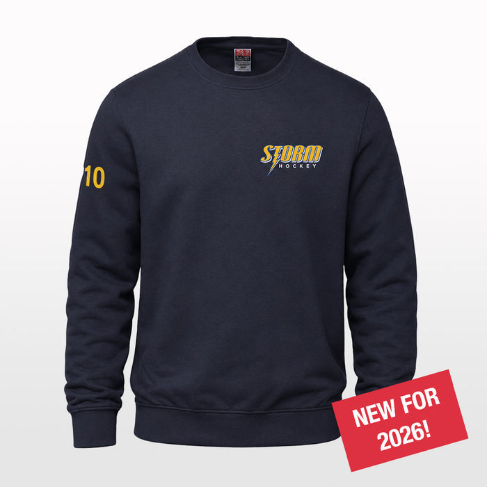 STORM NAVY CREWNECK
