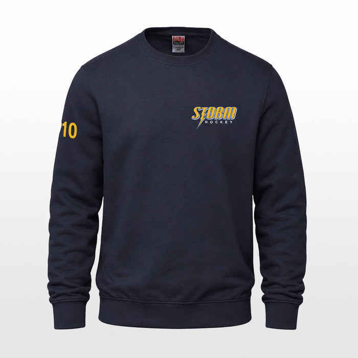 STORM NAVY CREWNECK