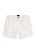 Front view of Stretch Twill Drawstring Chino Short in Froth