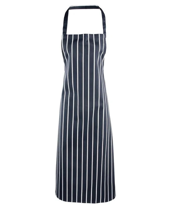 Striped bib apron PR110