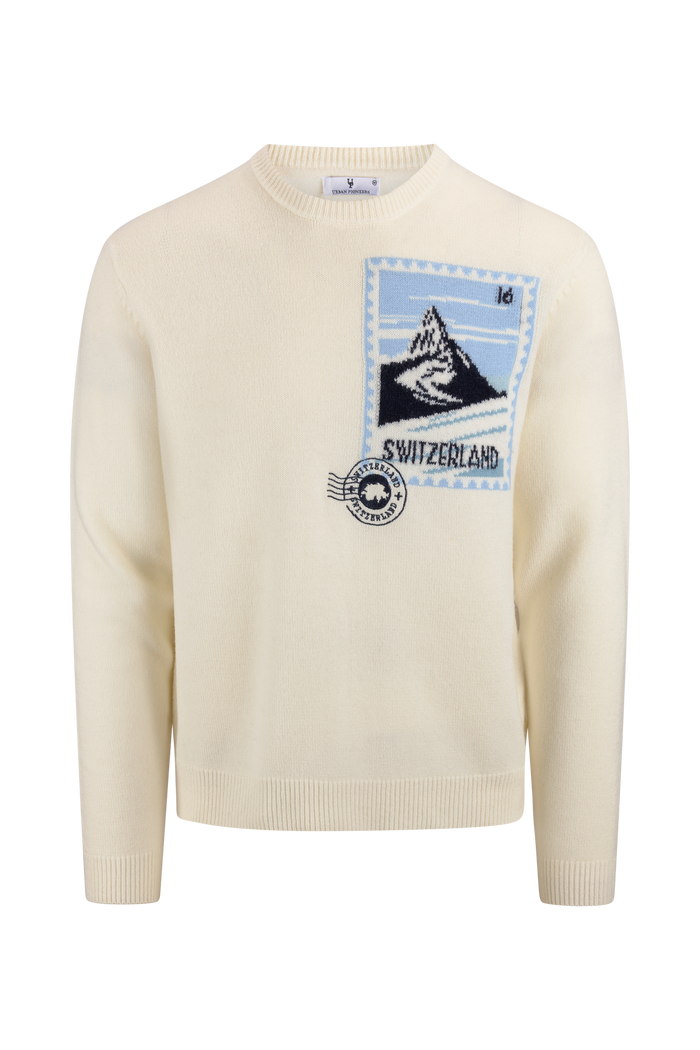 Urban Pioneers Male Switzerland Sweater SWEATER CREAM