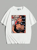 EMRG Men Cotton Skull & Figure