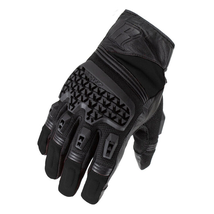 Tactile Gloves: TACTILE GLOVE
• Free Air™ mesh chassis with Goatskin leather panels• Super flex molded knuckle and finger arm